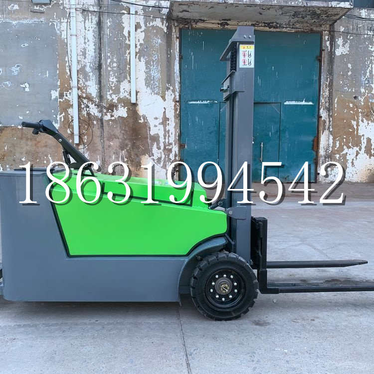 鞍山市小型电动叉车1吨2吨步行站驾式电瓶堆高充电装卸车液压升降车铲车
